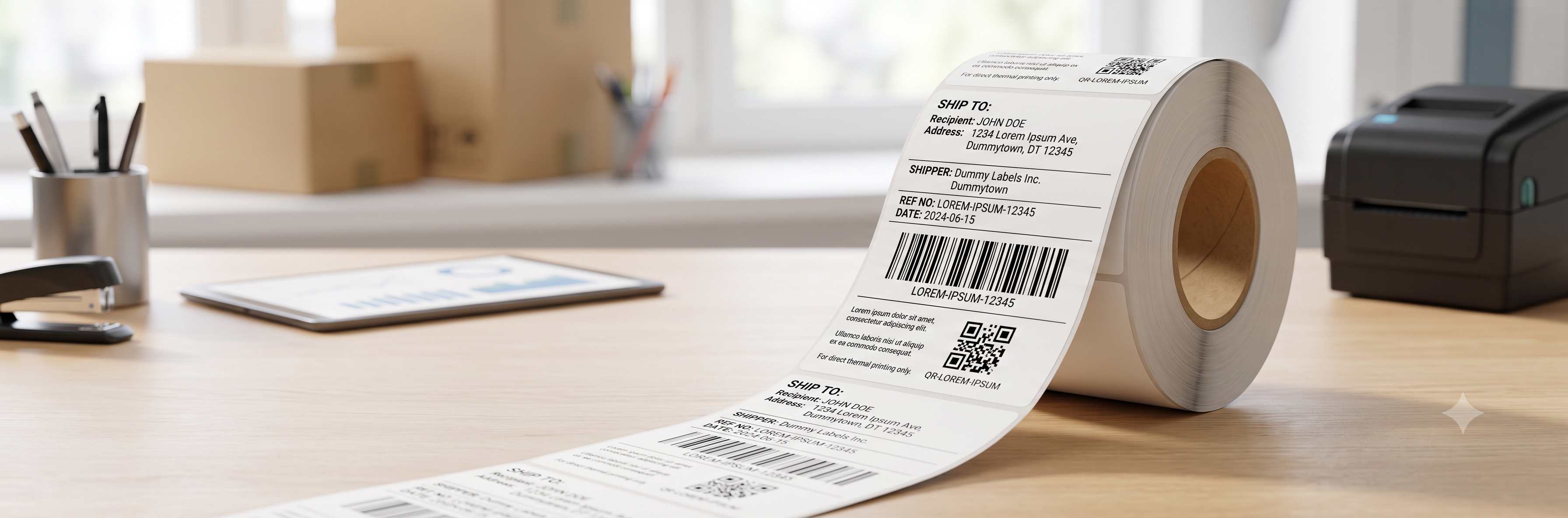 Thermal Label Roll