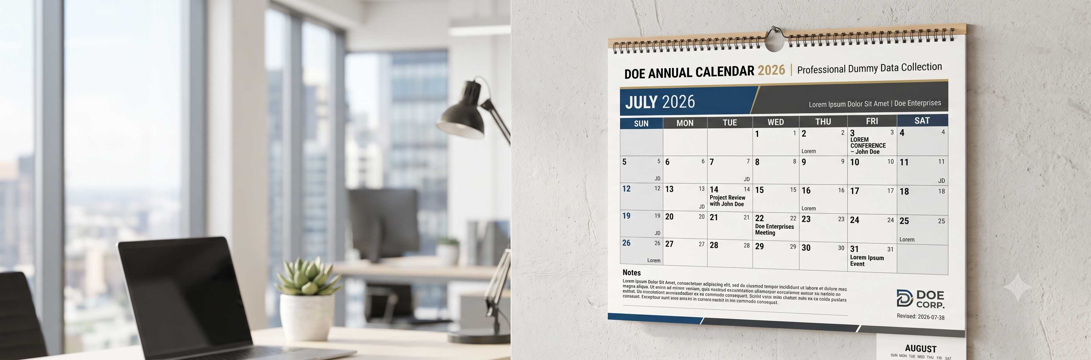 Wall Calander