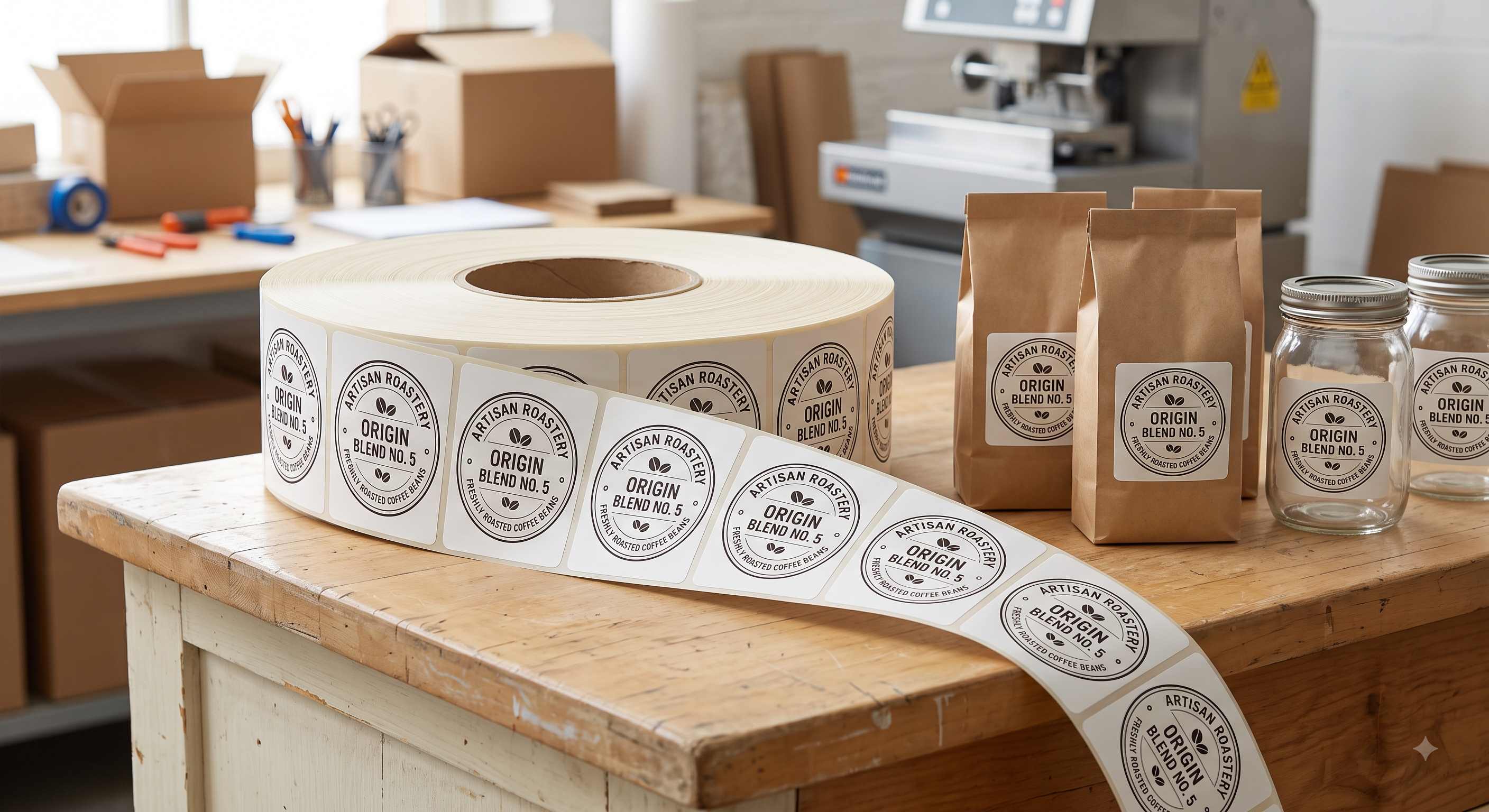 Custom Label Roll