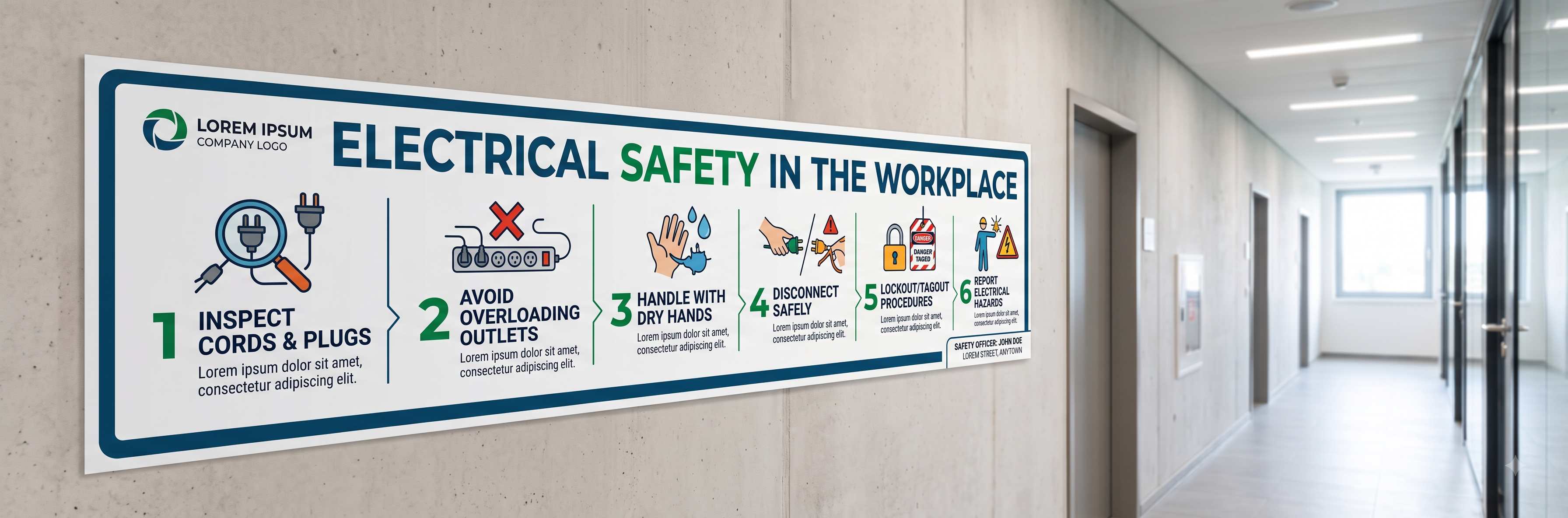 Electrical Safety Poster