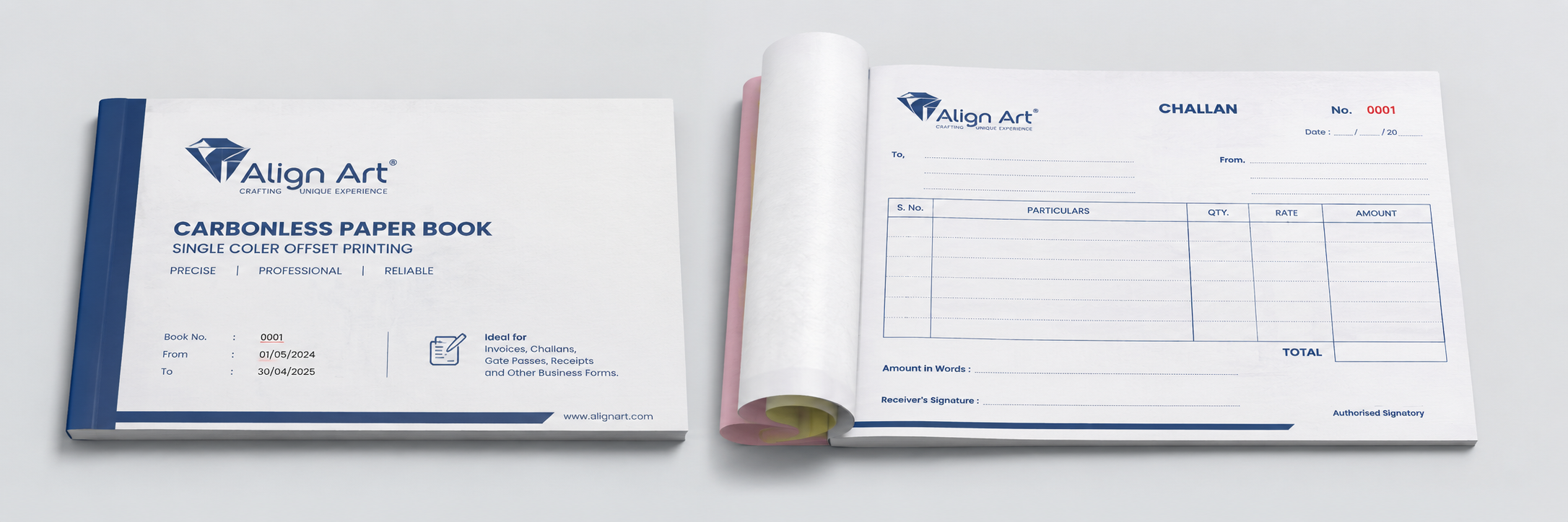 Carbonless Paper Book