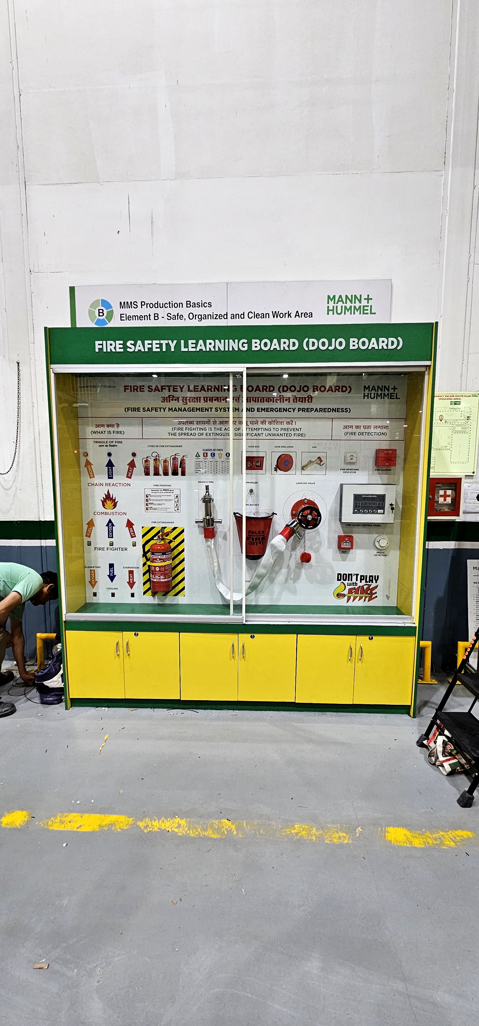 Fire Safety Dojo Board
